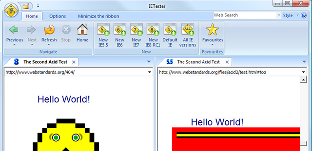 IE Tester - Free internet explorer browser testing tool made simple